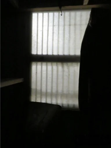 Covering Window Door in Winter on Frill Loft